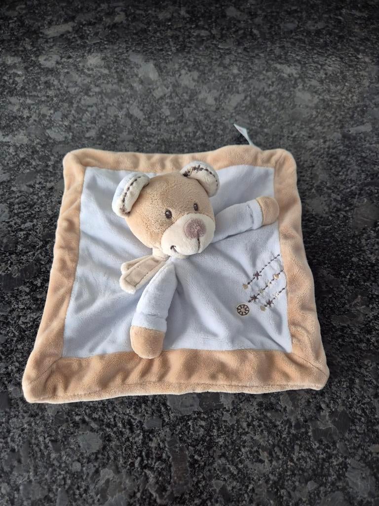 Nicotoy - Knuffeldoekje Beer, Kinderen en Baby's, Speelgoed | Knuffels en Pluche, Ophalen of Verzenden, Beer