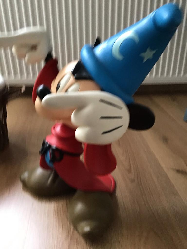 Groot Mickey Mouse beeld, origineel Disney, Ophalen, Mickey Mouse, Gebruikt, Beeldje of Figuurtje