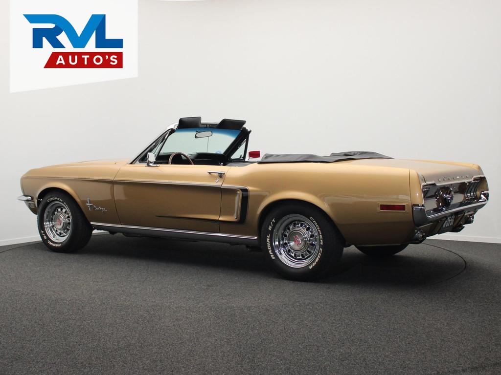 Ford USA Mustang Cabrio 289 V8 1968 Aut *Gerestaureerd* C-Co, Auto's, Achterwielaandrijving, 4800 cc, Zwart, Overige kleuren