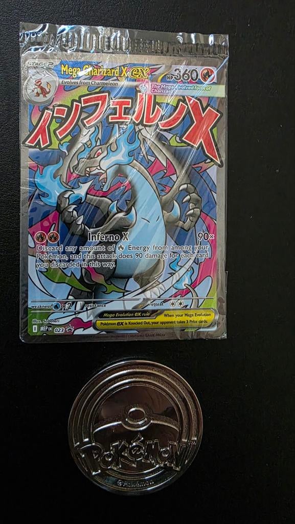 Pokemon mega charizard. Uit UPC collection, Ophalen of Verzenden