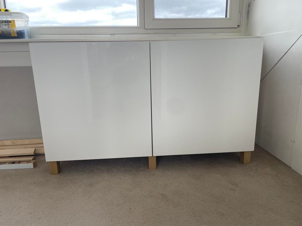 BESTA kast 120x40x64, Ophalen, Gebruikt