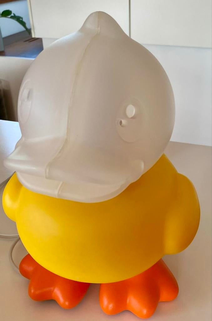Eend lamp 🐥🦆💡Duck lamp, Huis en Inrichting, Lampen | Tafellampen, Gebruikt, Minder dan 50 cm, Ophalen of Verzenden