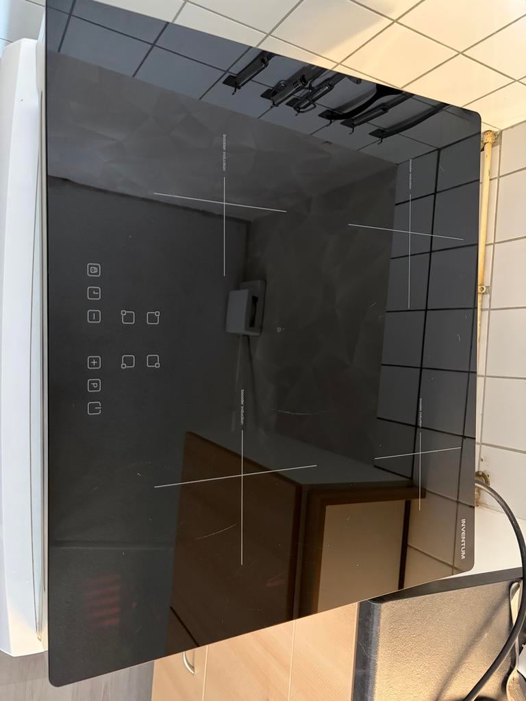Inventum VKI6010ZIL Inductie Kookplaat - Zo goed als nieuw, Ophalen, 4 kookzones, Zo goed als nieuw, Inductie