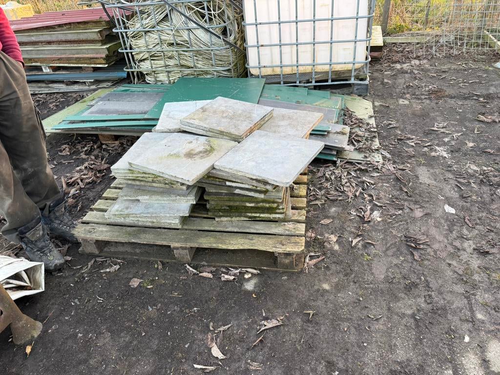 Natuurstenen tegels, Gebruikt, Hardsteen, 20 tot 40 cm, 20 tot 40 cm