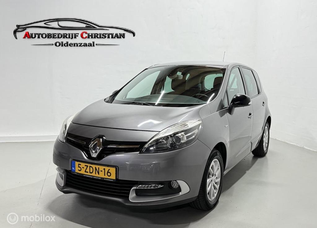 Renault Scénic 1.2 TCe Limited | NAVI | CLIMA | TREKHAAK, Voorwielaandrijving, Euro 5, Gebruikt, 1295 kg