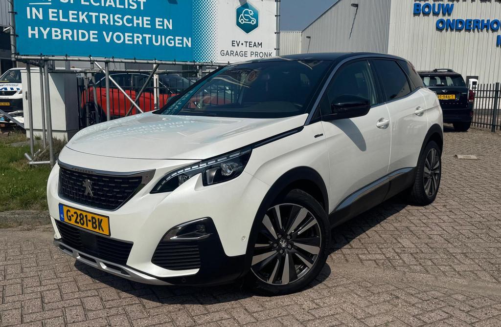 Peugeot 3008 1.2 PureTech GT Line NAVI/CARPLAY/360CAMERA, Gebruikt, 1199 cc, Leder en Stof, Origineel Nederlands