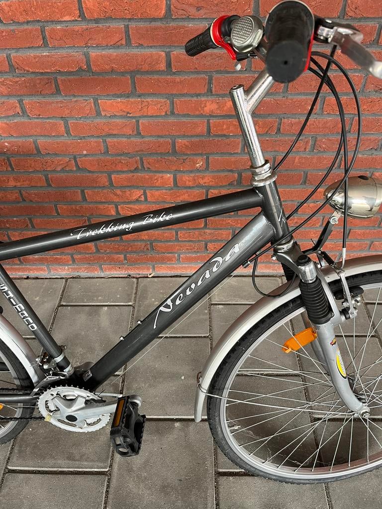 Nevada Trekking Bike - Comfortabele heren Toerfiets, 28 inch, 10 tot 15 versnellingen, Ophalen, Overige merken