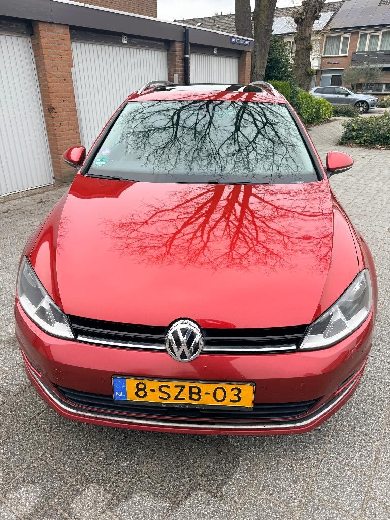 Volkswagen Golf Variant Highline 1.4 TSI  DSG  Panoramadak, 4 cilinders, Leder en Stof, Origineel Nederlands, Particulier