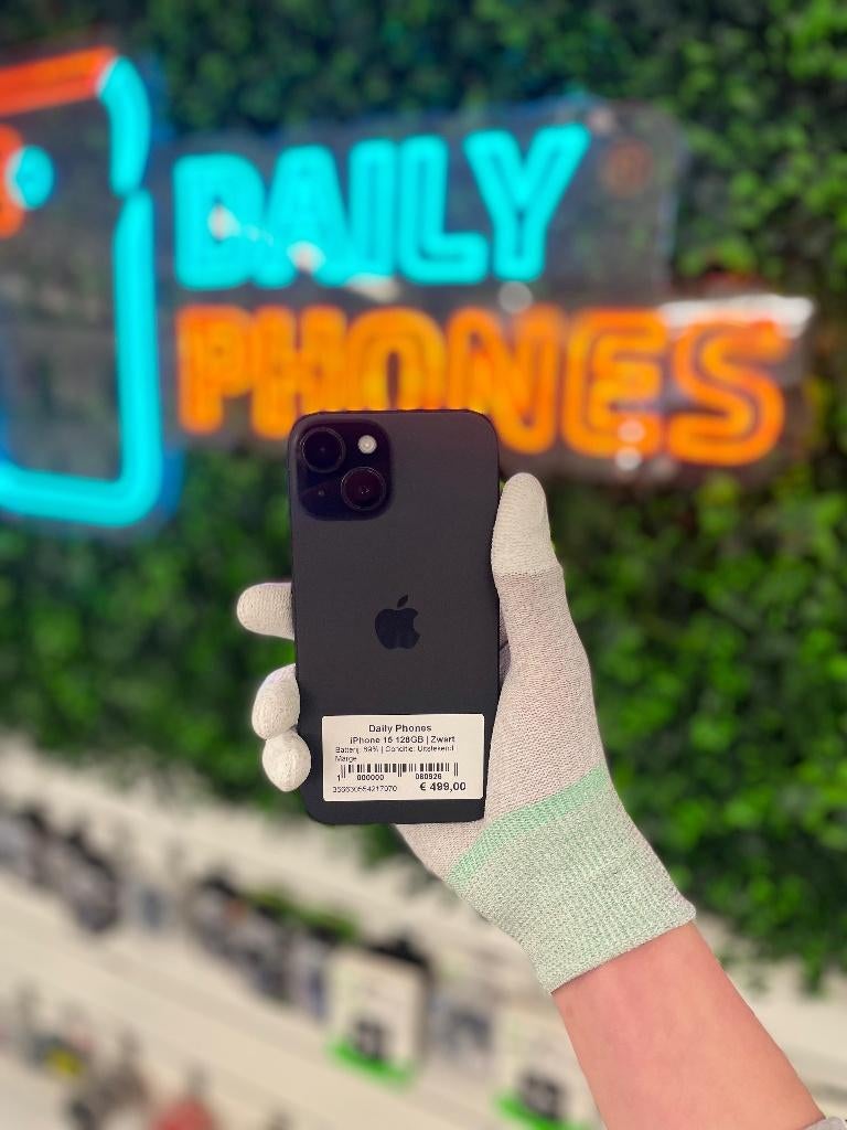 Zo goed als nieuw Apple iPhone 15 128GB, Ophalen of Verzenden, Zo goed als nieuw