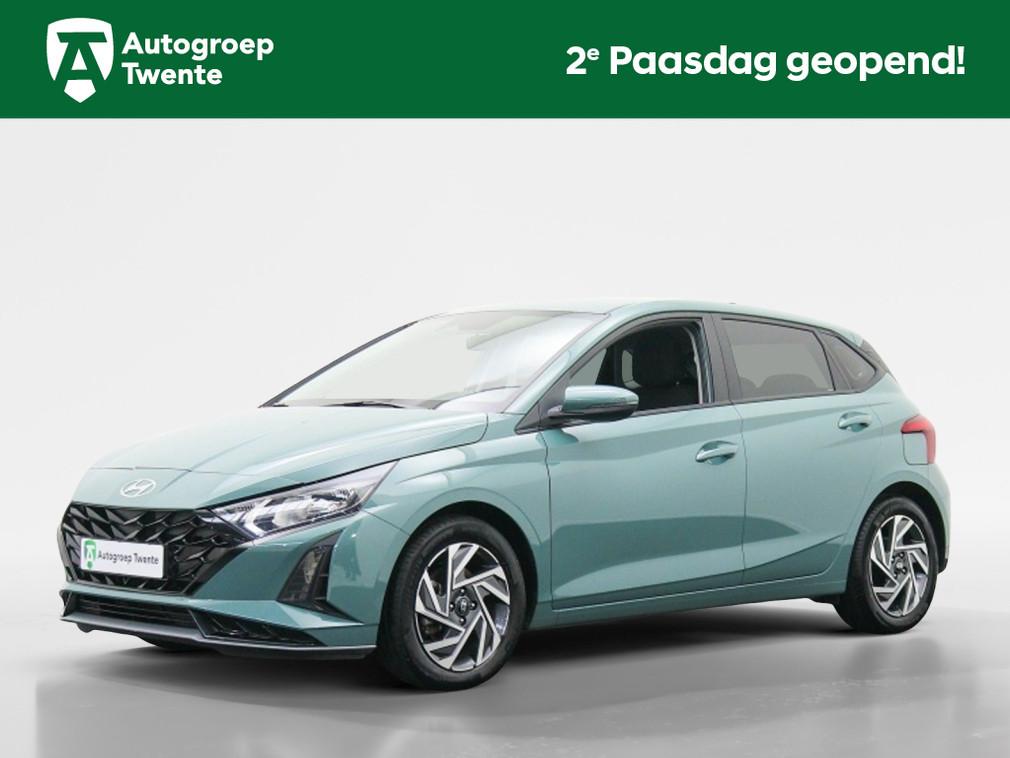 Hyundai i20 1.0 T-GDI Comfort Automaat | Private lease 459 p, Automaat, 12 maanden, Zwart, Bedrijf