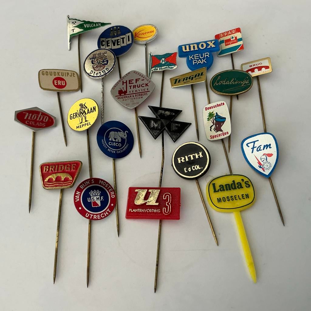Vintage Reclamespeldjes / 0,10 per stuk, Verzamelen, Merken en Reclamevoorwerpen, Gebruikt, Gebruiksvoorwerp, Ophalen of Verzenden