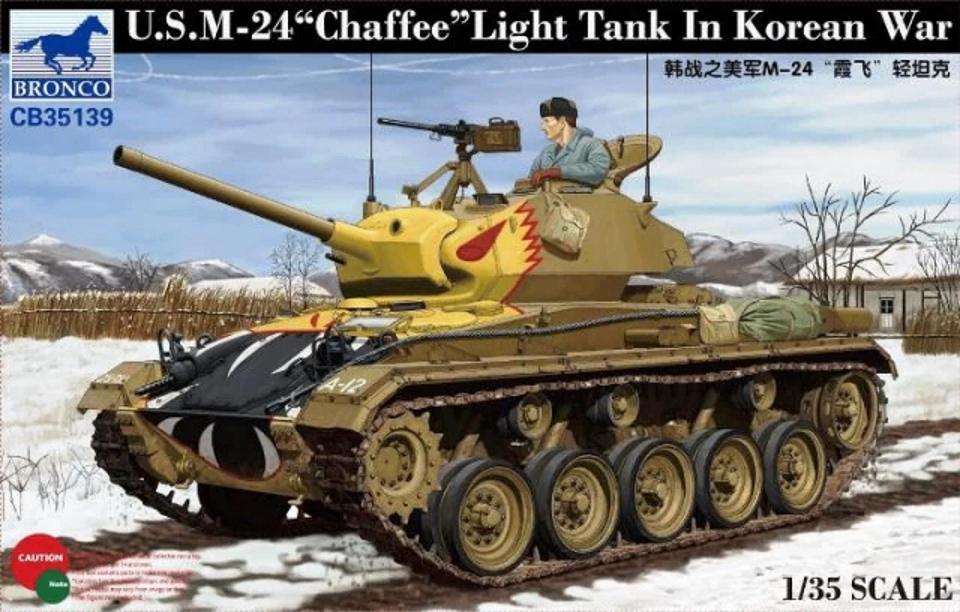 M-24 Chaffee Tank, Overige merken, Tank, Verzenden, 1:32 tot 1:50