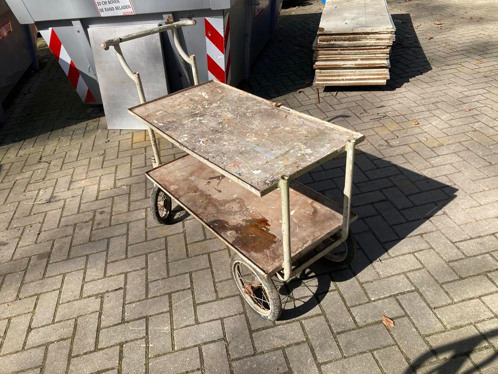 Vintage serveerwagen / trolley - Opknapper, Ophalen