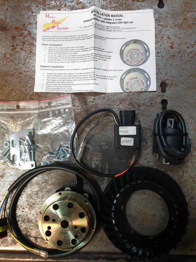 Hpi binnenrotor Gilera Citta/Vespa Ciao., Fietsen en Brommers, Ophalen of Verzenden, Nieuw, Blok, Gilera