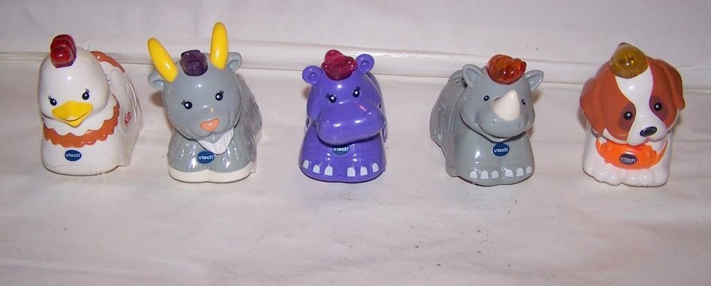 5 x Zoef Zoef dieren. Nieuwstaat., Ophalen of Verzenden, Zo goed als nieuw, 2 tot 4 jaar