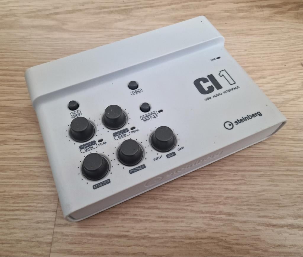 Steinberg CI1 USB Audio Interface, Ophalen of Verzenden, Zo goed als nieuw