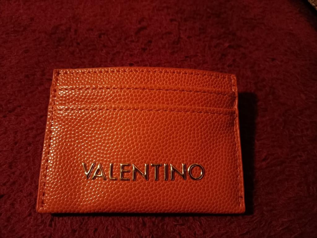 Valentino creditcardhouder oranje, Ophalen of Verzenden
