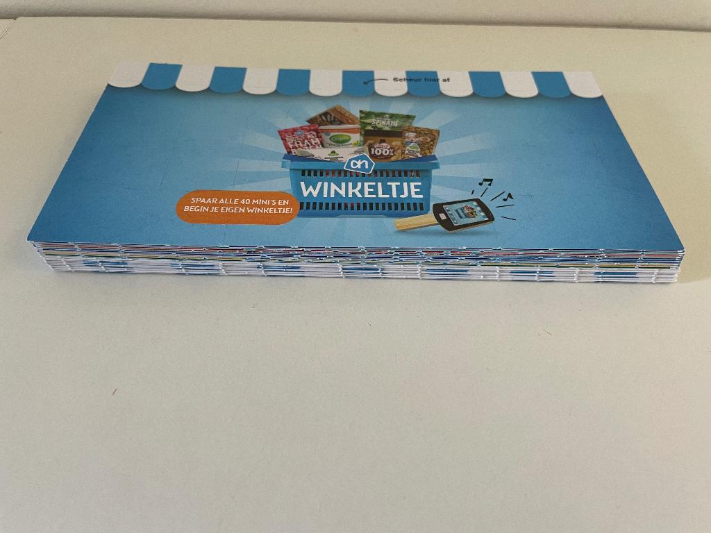 18 AH winkeltje mini's ongeopend, Verzamelen, Albert Heijn, Ophalen of Verzenden
