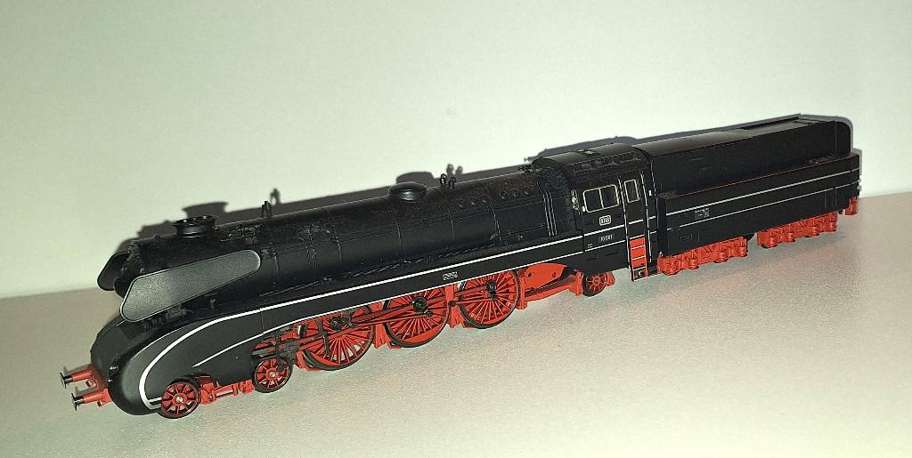 Marklin HO 34080 - Dig stoomloc BR 10 met tender DB in ovp, Wisselstroom, Locomotief, Nieuw, Ophalen of Verzenden