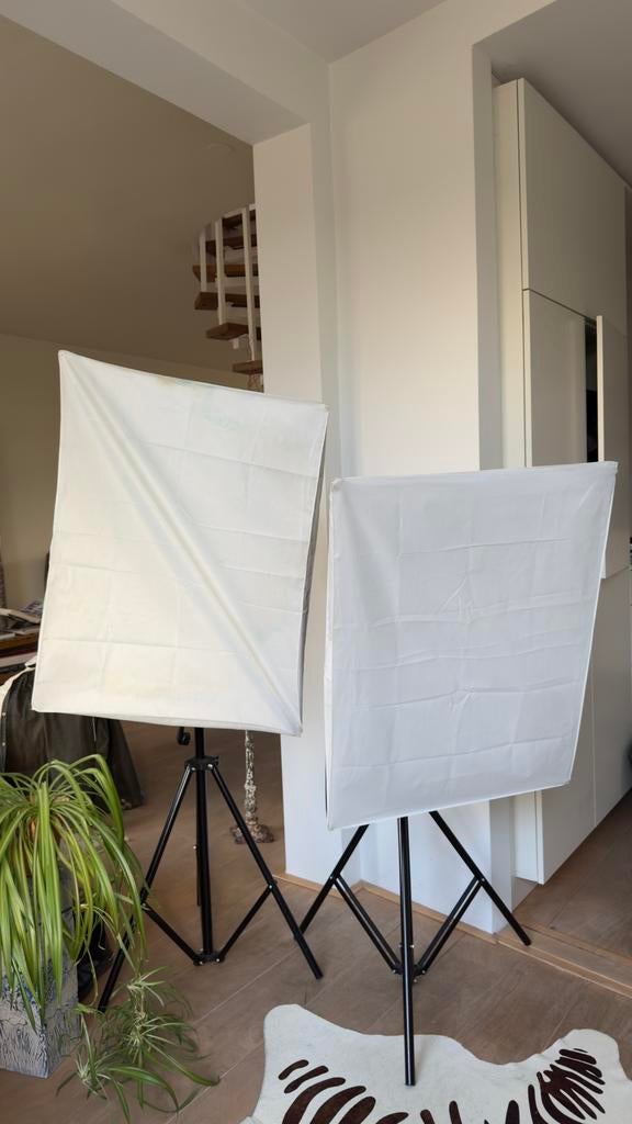 Complete fotografie set + studioflitsers – Canon 77D, Ophalen of Verzenden, Zo goed als nieuw, Overige typen