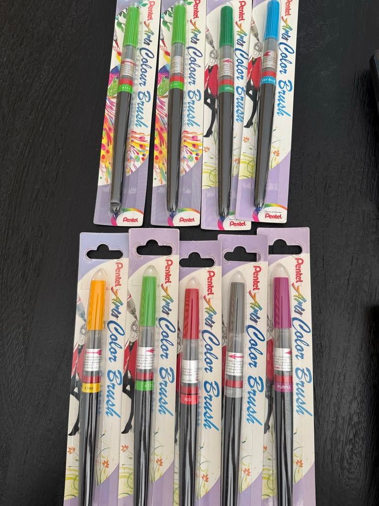 Grote partij teken  matrialen pentel posca,molotow, Hobby en Vrije tijd, Tekenen, Verzenden, Overige typen, Nieuw, Pentel