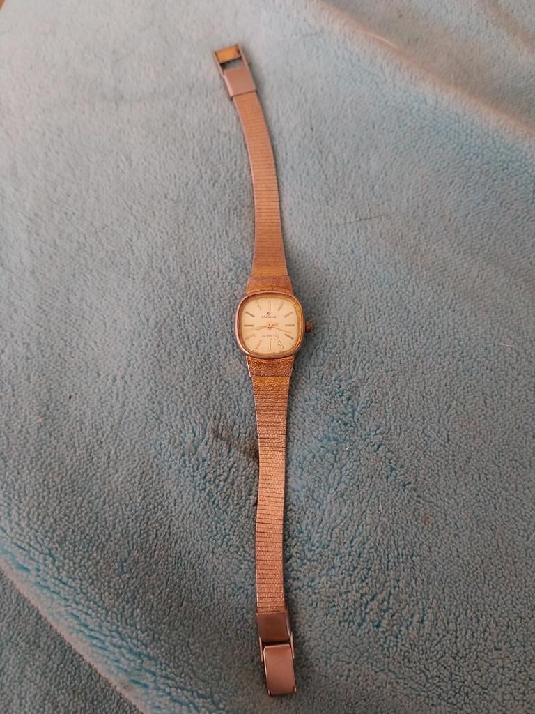 Vintage Junghans Quartz Dameshorloge, Sieraden, Tassen en Uiterlijk, Horloges | Dames, Overige merken, Overige materialen, Gebruikt
