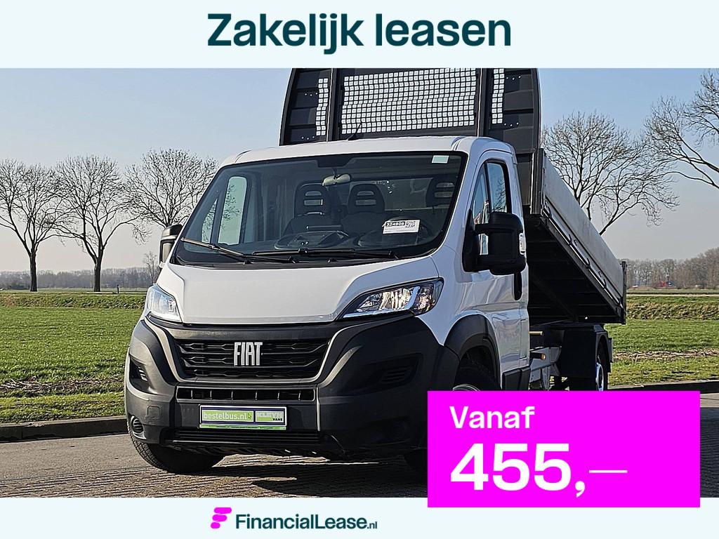 FIAT DUCATO 2.2 kipper l3 xl 140pk!, 2438 kg, Gebruikt, Euro 6, Navigatiesysteem