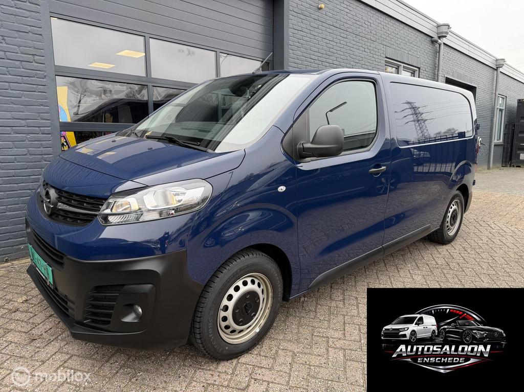 Opel Vivaro 1.5 BlueHDI 120 PK 1-2024 Airco PDC Cruise Cont, Auto's, Voorwielaandrijving, Stof, Gebruikt, Zwart
