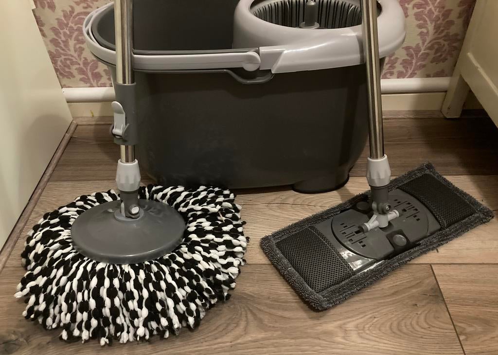 Nieuwe dweil combi, Ophalen, Dweilemmer, -bak, of -wagen