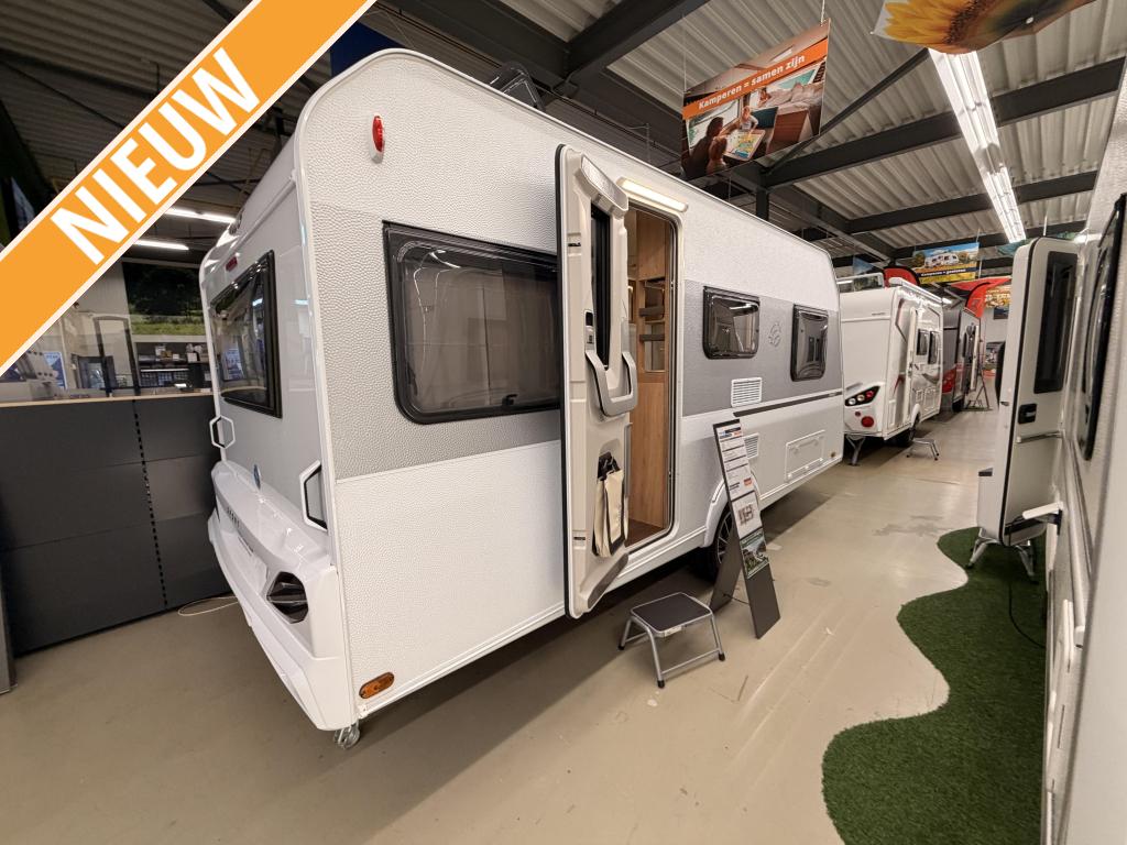 Knaus Sport 460 EU 1800KG +, Caravans en Kamperen, Caravans, Schokbreker, Bedrijf, Treinzit, 5 tot 6 meter