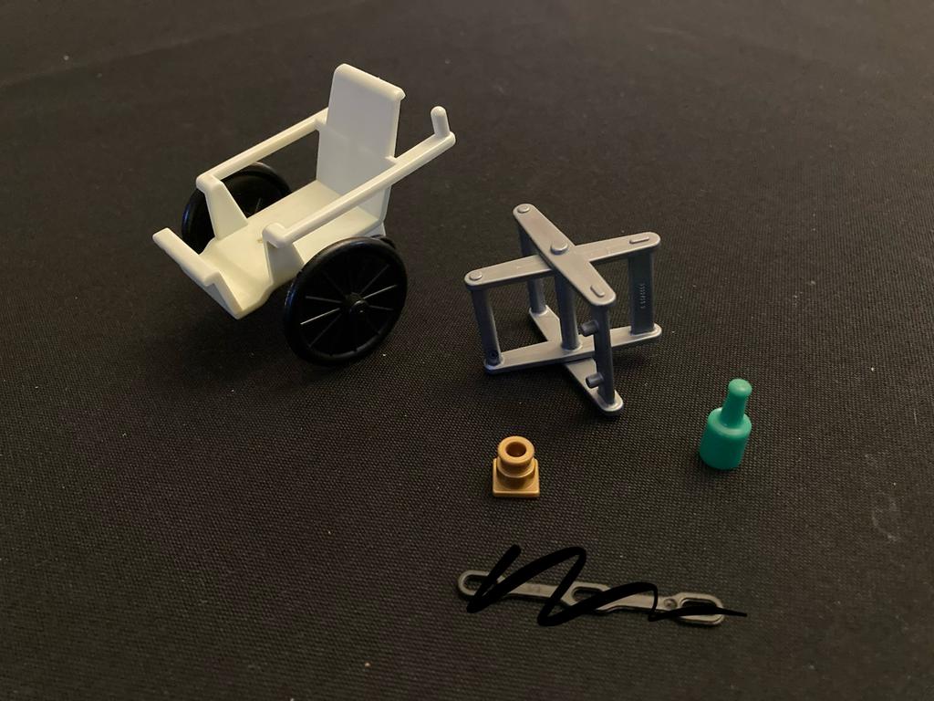 Playmobil rolstoel ed…, Kinderen en Baby's, Speelgoed | Playmobil, Ophalen of Verzenden, Zo goed als nieuw