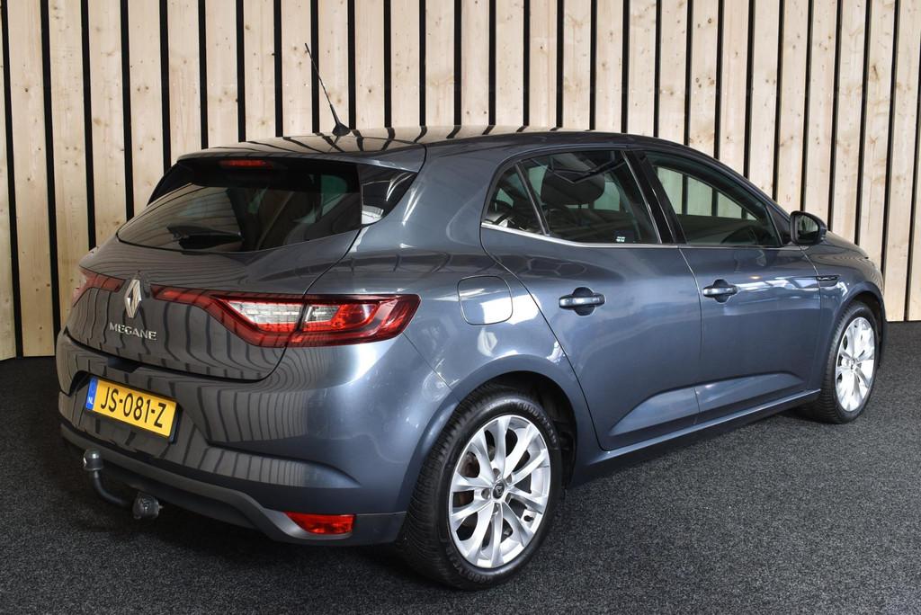 Renault Mégane 1.2 TCe Zen 137dkm Trekhaak Navi LED 17" Cru, Voorwielaandrijving, Stof, Gebruikt, Euro 6