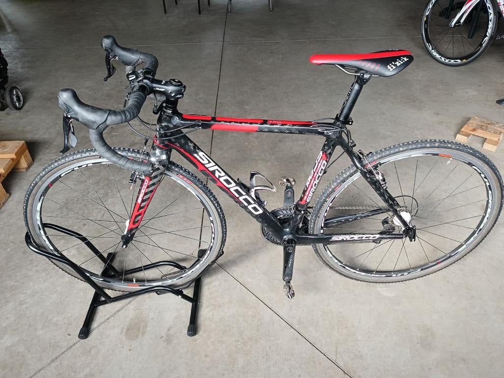 Sirocco SC Atmos gravel fiets, 12k Carbon, 10 speed, mt 52, Gebruikt, Carbon, 49 tot 53 cm, Meer dan 20 versnellingen