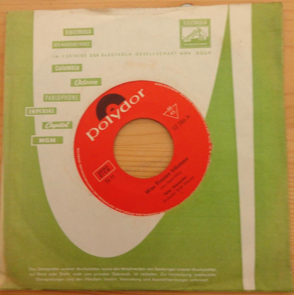 Peter Alexander > Was frauen traumen, Gebruikt, Overige genres, 7 inch, Single