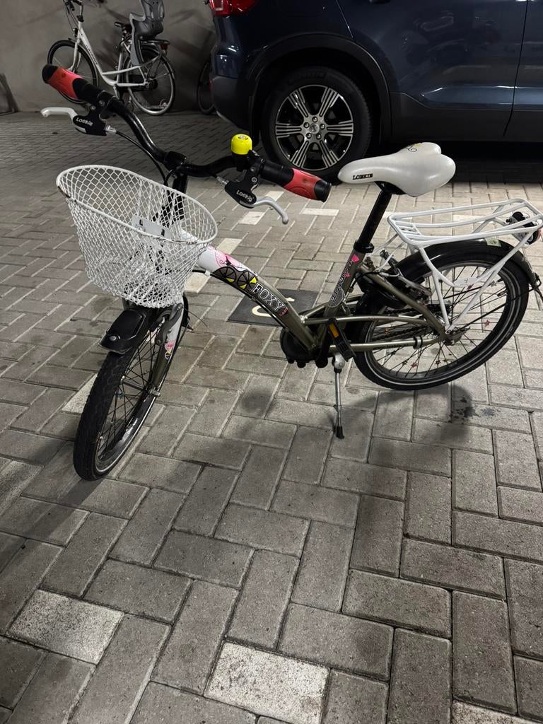 Loekie foxy lady kinderfiets 20 inch, Fietsen en Brommers, Fietsen | Meisjes, Ophalen, Zo goed als nieuw, 20 inch, Versnellingen