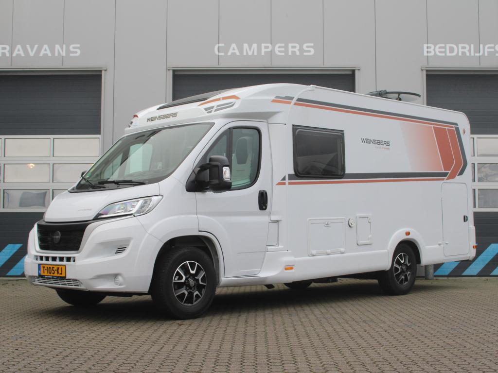 Weinsberg CaraCompact Pepper 600 MEG Enkele bedden TV Schote, Weinsberg, Ringverwarming, Fiat, Tot en met 2