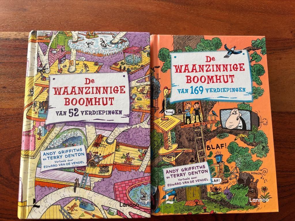 De waanznnige bookhut - van 52 & 169 verdiepingen, Fictie algemeen, Andy Griffiths; Terry Denton, Ophalen of Verzenden, Zo goed als nieuw