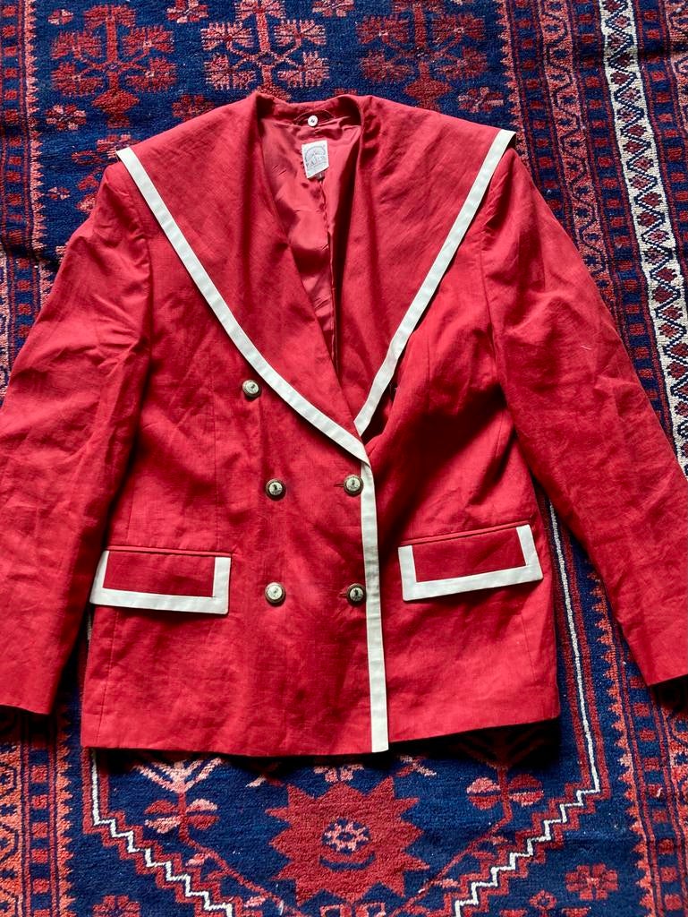Vintage Pauw Amsterdam Linnen Blazer, Kleding | Dames, Verzenden