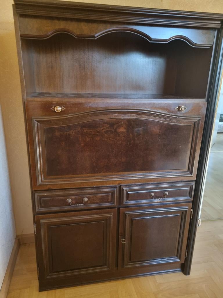 vintage opbergkast glaskast wandkast buffetkast Oosterhout, Ophalen