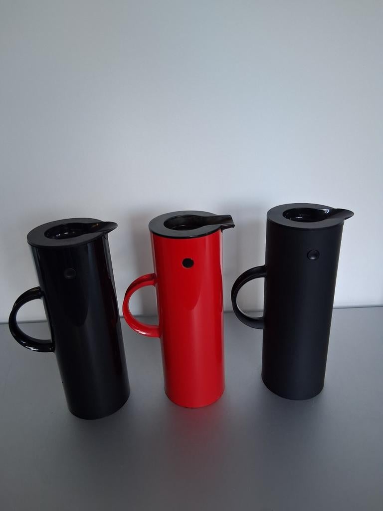 3 Stelton kannen zonder kanteldop - Nette staat, Ophalen of Verzenden, Gebruikt