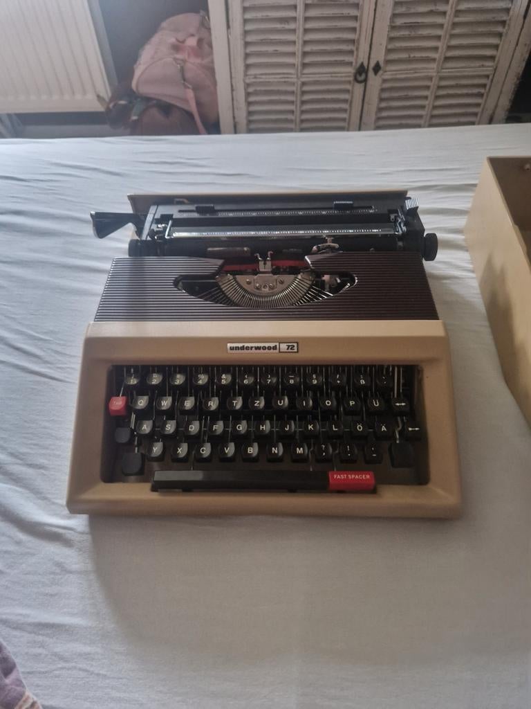 Underwood 72 tiepmachine, Diversen, Typemachines, Ophalen, Gebruikt