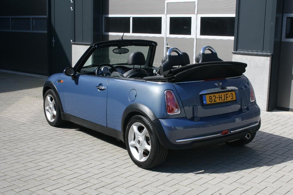 Mini 1.6 16V Cooper Cabrio 2004  goed lezen, Voorwielaandrijving, 4 cilinders, Handgeschakeld, Particulier