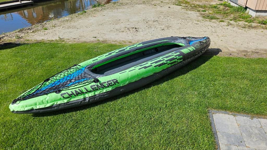 Intex Challenger K2 opblaasbare kajak, Ophalen