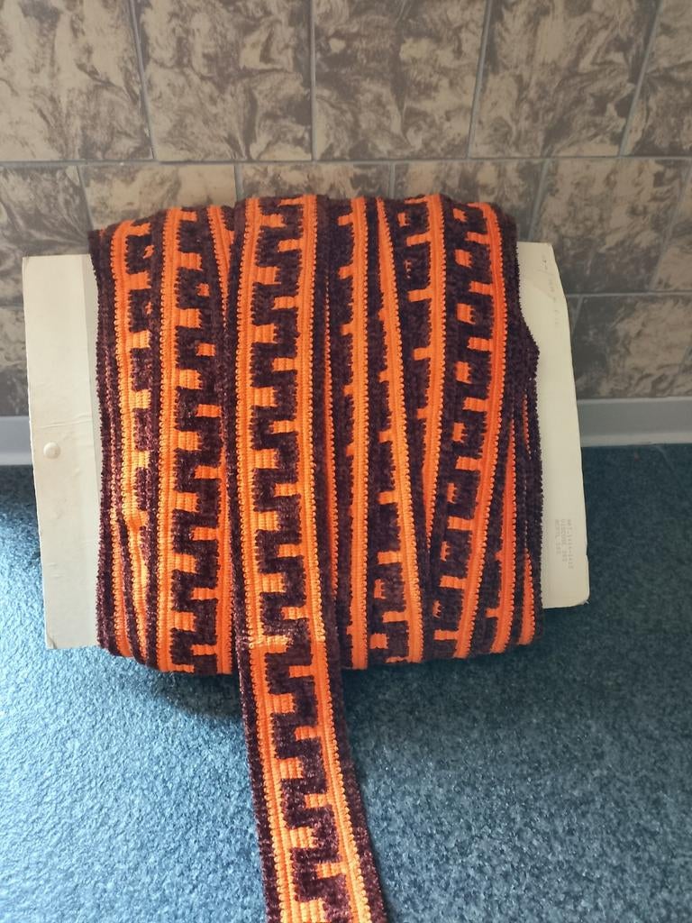 Vintage sierband, Hobby en Vrije tijd, Naaien en Fournituren, Ophalen of Verzenden, Gebruikt