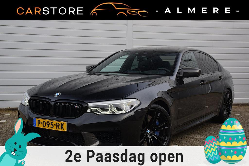 BMW 5-serie M5 Competition*625PK*96Dkm* 2019*Dealer OH*Head-, Gebruikt, 2000 kg, 4395 cc, Zwart