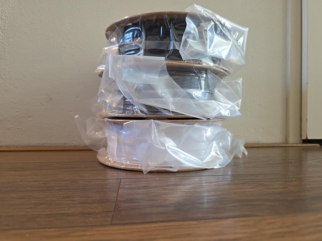 Elegoo PLA 1KG filament vanaf €10 zwart/wit/grijs + kleuren, Computers en Software, 3D-printerbenodigheden, Ophalen of Verzenden