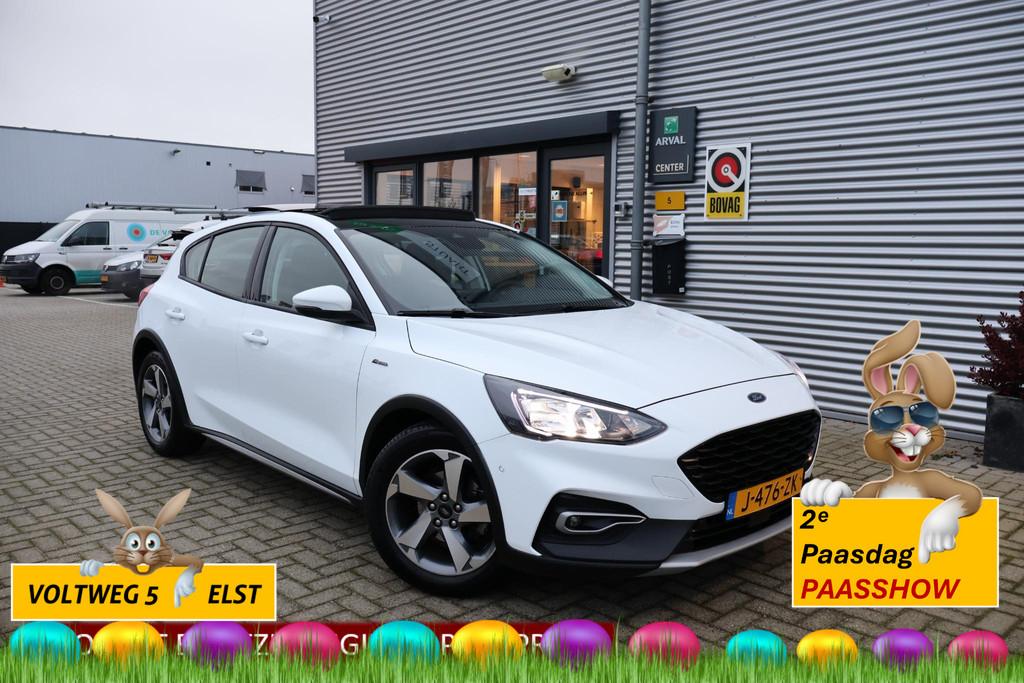 Ford Focus 1.0 Hybrid Active Business 1e Eigenaar | NL-Auto, Auto's, Gebruikt, Euro 6, Lichtsensor, Wit