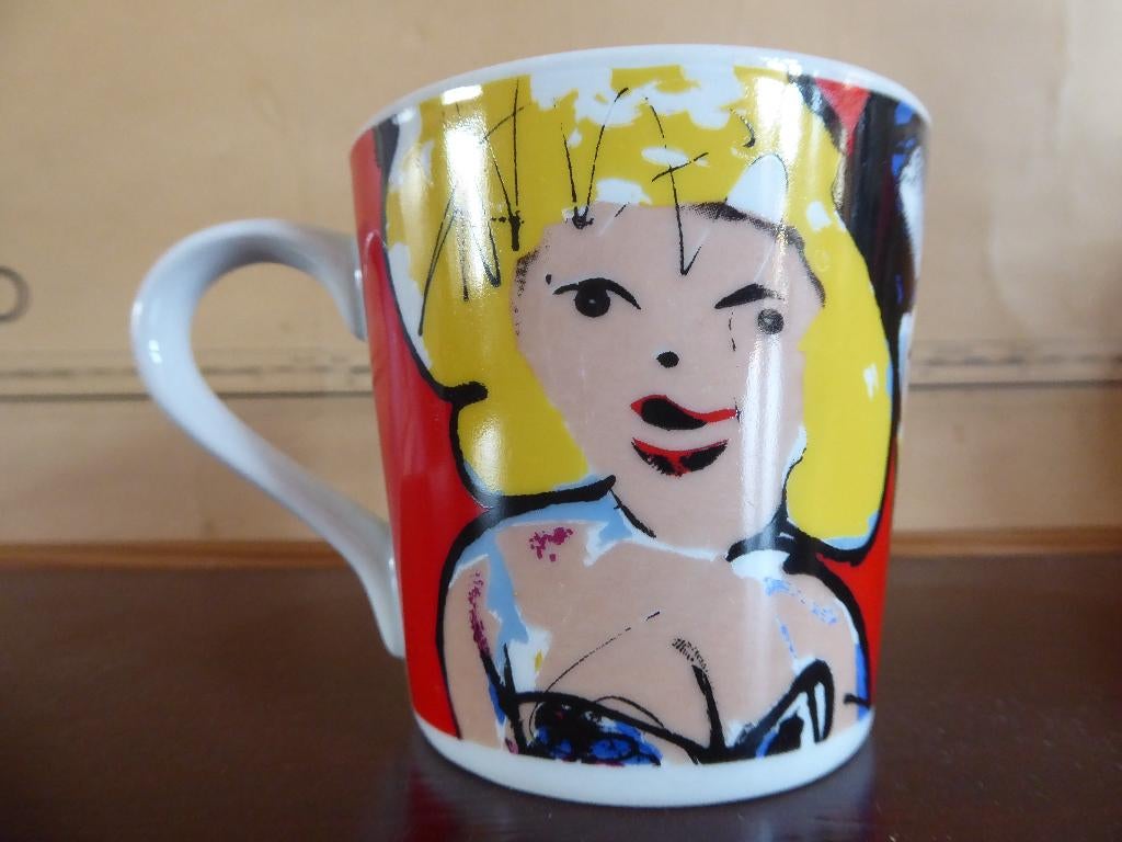 Herman Brood Mok, Gebruikt, Ophalen of Verzenden, Overige stijlen, Kop(pen) en/of Schotel(s)