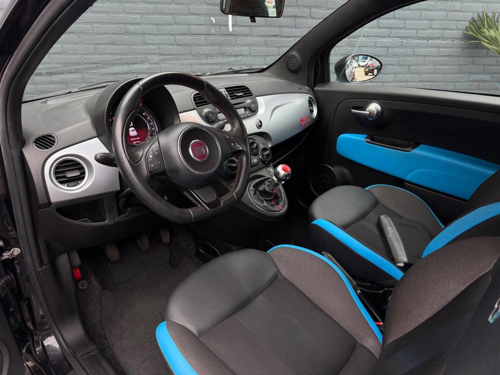 Fiat 500 1.2 Sport Virtual Blue&Me! Inruil mogelijk!, Voorwielaandrijving, Gebruikt, 4 cilinders, 840 kg