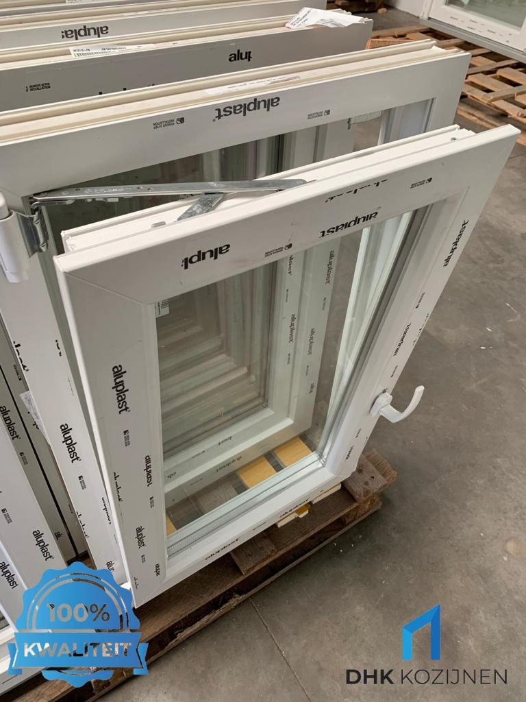 KUNSTSTOF DRAAIKIEP RAAMKOZIJN 75 x 80 DIRECT LEVERBAAR, Kunststof, Raamkozijn, Niet ingevuld, Nieuw